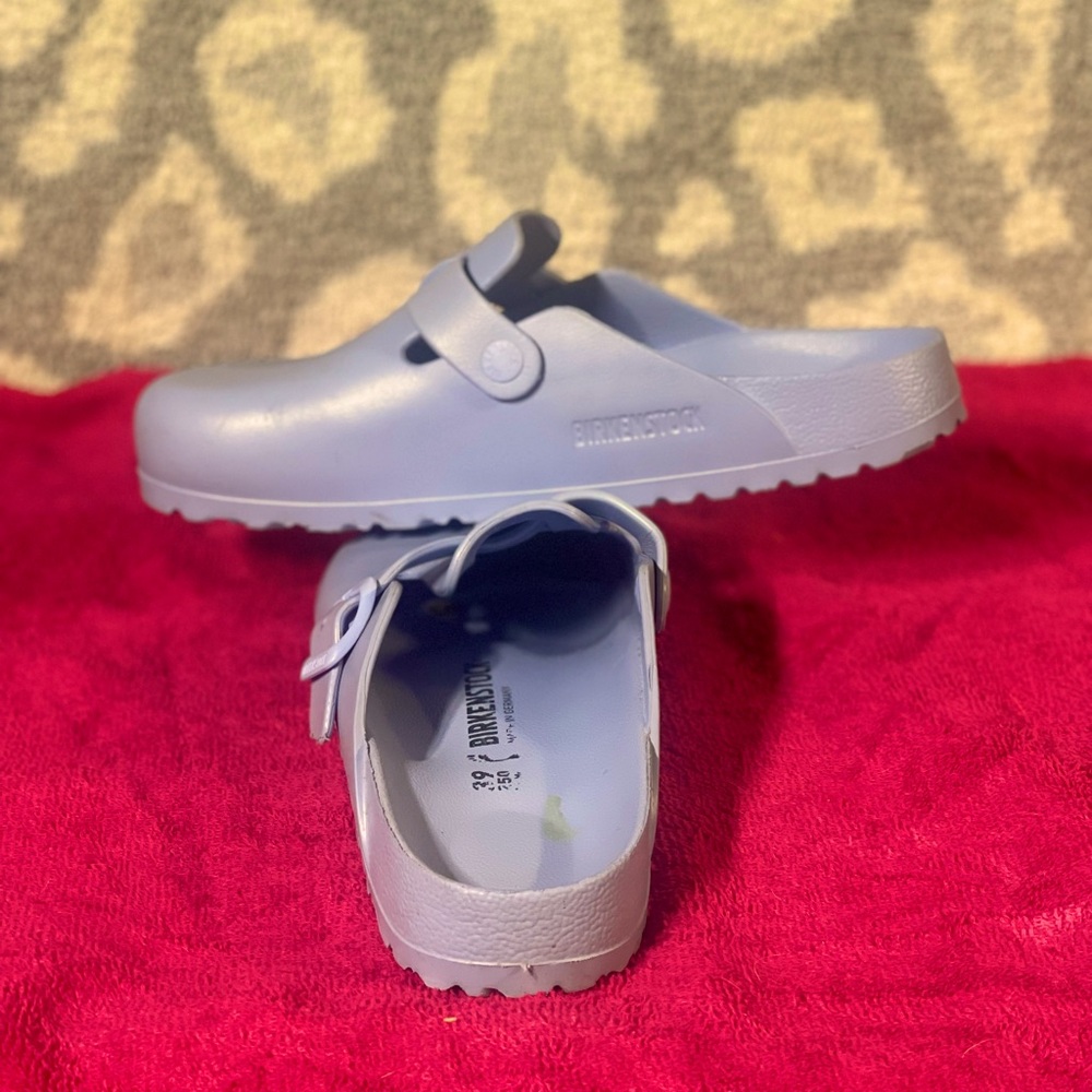 Birkenstock Clogs Sz: 39 Blue
